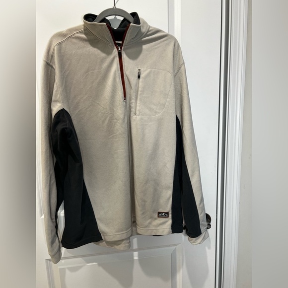Eddie Bauer Quarter Zip Up Pullover Men’s Size XL - Picture 2 of 12